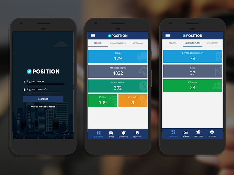 Position App móvil